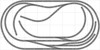 Bachmann E-Z Track Train Layout #010 Train Set HO Scale 4' X 8' Wire Switches