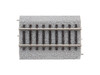 Lionel 8768034 HO Scale 3" Straight MagneLock Track (4)