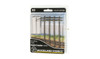 Woodland US2266 HO Scale Pre-Wired Poles Double Crossbar