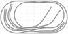Bachmann E-Z Track Train Layout #022D Train Set HO Scale 5' X 10' DCC Switches