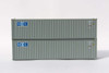 Jacksonville 405146 N Scale Mitsui O.S.K. Lines 40' HC (9'6") Containers (2)