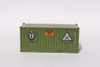 Jacksonville 205706 N Scale USMC (FMF) Military Series 20' Std. Height Container