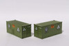 Jacksonville 205706 N Scale USMC (FMF) Military Series 20' Std. Height Container