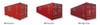 Jacksonville 205383 N Scale Magellan 20' Std. Height Containers (2)