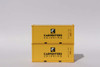 Jacksonville 205429 N Scale Carpenters Shipping 20' Std. Height Containers (2)