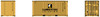 Jacksonville 205429 N Scale Carpenters Shipping 20' Std. Height Containers (2)