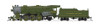 Broadway Limited 6224 N Scale B&O Heavy Pacific 4-6-2 #5300