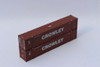 Jacksonville Terminal 535078 N Scale Crowley 53' Containers W/ IBC Castings (2)