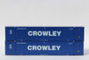 Jacksonville Terminal 535077 N Scale Crowley 53' Containers W/ IBC Castings (2)