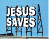 Blair Line 2507 HO/S/O Scale Jesus Saves Rooftop Sign