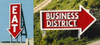 Blair Line 1532 Z/N/HO Eat/Business District Signs