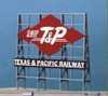 Blair Line 1531 Z/N/HO Texas & Pacific Rooftop Sign