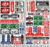 Blair Line 159 HO Scale Tavern and Liquor Store Signs