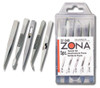 Zona Tool 37-540 5-Piece Tweezers Set