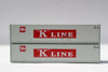 Jacksonville Terminal Company 405697 N K-Line 40' Standard Height (8'6") Set #3