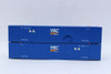 Jacksonville Terminal 537068 N Scale YRC 8-55-8 Corrugated 4VI Container Set #2