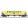 Atlas Model Railroad 20006919 HO Peabody TMAN 70 Ton 9 Panel Open Hopper #6933