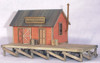 Banta Modelworks 6082 O Scale Herbert's Crossing Freight House Laser Cut