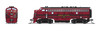 Broadway Limted 7722 N LV EMD F3 AB Cornell Stripes A-Unit Sound DCC #510/511