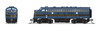 Broadway Limited 7751 N B&O EMD F7 AB A-Unit Unpowered B Sound DCC #4495/5448