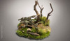 Woodland Scenics 6644 All Scale Scenery Edging Light Green Tufts