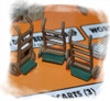 Bar Mills Models 04005 O Scale Handcarts (Pack of 3)