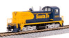 Broadway Limited 7481 N Scale ATSF EMD NW2 Yellow Bonnet Diesel Locomotive #1217