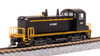 Broadway Limted 7527 N Scale USAX EMD SW8 Black Diesel Locomotive #2034