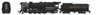 Broadway Ltd 7597 HO Scale Chesapeake & Ohio K-2 Mikado 12-VC Tender Steam #1182