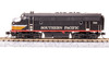 Broadway Limted 7726 N Scale SP EMD F3 AB Black Widow Unit-A Diesel #336/536