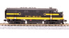 Broadway Limted 7730 N Scale SLSF EMD F3A Black & Yellow Diesel Locomotive #5001