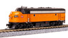 Broadway Limted 7755 N MILW EMD F7 AB Orange & Black Diesel Locomotive 108A/111B