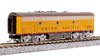 Broadway Limited 7762 N Scale UP EMD F7 AB Yellow Gray Diesel Locomotive #1472/1472C