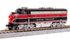 Broadway 7769 N CRIP EMD F7A Red/Black w/ Aluminum Trucks Diesel Locomotive #115