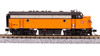 Broadway Limted 7772 N Scale MILW EMD F7A Orange & Black Diesel Locomotive #113A