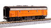 Broadway Limted 7773 N Scale MILW EMD F7B Orange & Black Diesel Locomotive #114B