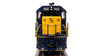 Broadway Limited 9032 HO Scale C&O EMD SD40 Blue/Yellow No-Sound Diesel #7455