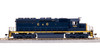 Broadway Limited 9033 HO Scale C&O EMD SD40 Blue/Yellow No-Sound Diesel #7462