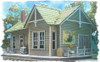 Bar Mills Models 0911 HO Scale Whistlestop Junction (Kit)
