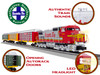 Lionel 2323030 O Scale Santa Fe AutoRack LionChief Set