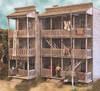 Bar Mills Models 0572 HO Scale O'Douls Flop House (Kit)