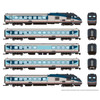 Rapido 525505 N Scale Amtrak Phase V RTL Turboliner (Pack of 5)