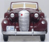 Oxford Diecast 87BS36003 HO Buick Special Convertible Coupe 1936 Cardinal Maroon