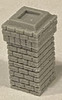 Bar Mills Models 02034 HO Scale Square Chimney 3 Pack Kit