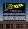Miller Engineering 44-0452 N/HO Scale Zenith Billboard