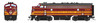 Broadway Limited 8302 HO Boston and Maine EMD F7 A Maroon & Imitation Gold #4266