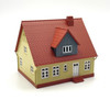 Rock Island Hobby RIH043106 N Scale Cape Cod House Beige with Red Roof