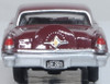 Oxford 87LC56005 HO Scale 1956 Continental Mkii Dark Red