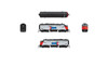 Broadway Limited 9241 N Scale F7 A-Unit Amtrak #105 DCC Sound Paragon4 New
