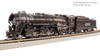 Broadway Limited 7848 HO Scale ATSF 2-8-4 Berkshire, T1A 4196 (DC) Stealth